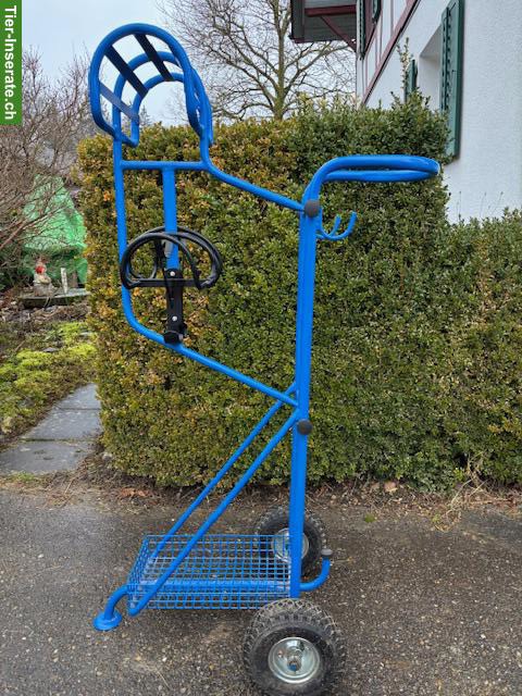 Bild 4: Pferdegeschirrwagen, Pferdegeschirrhalter mit Räder