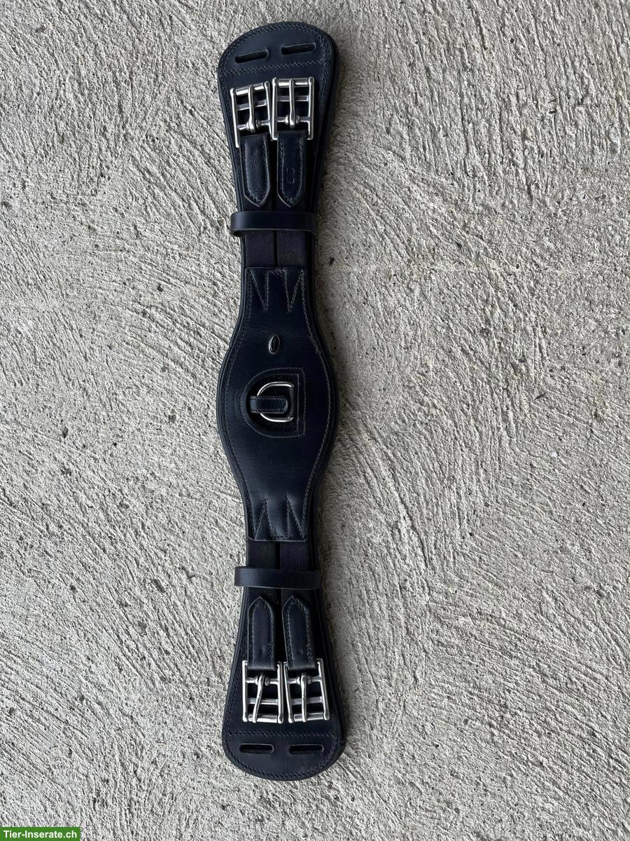 2 Kurzgurten 155 cm, Leder & Kunststoff