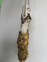 Natürlicher Knabberspass für Pferde, handgemacht