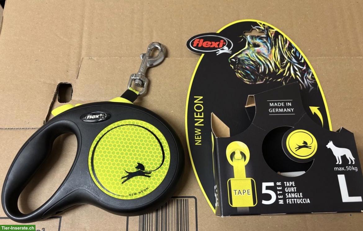 Bild 3: Flexi New Neon L Hundeleine, NEU
