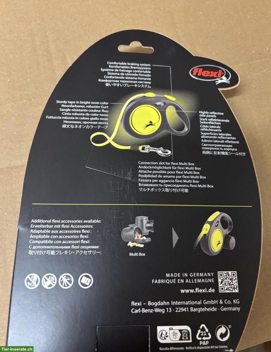 Bild 4: Flexi New Neon L Hundeleine, NEU