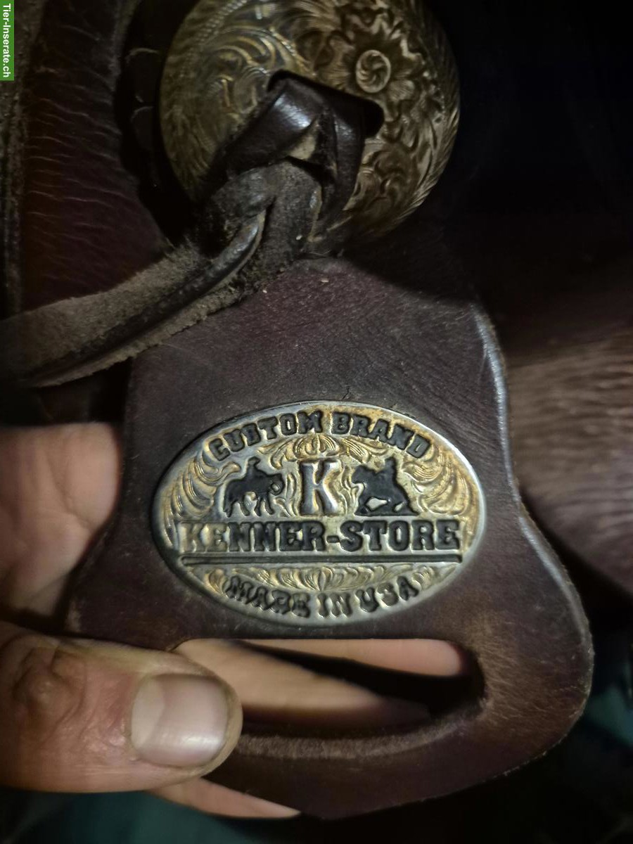 Bild 7: Westernsattel Kenner Store 15 Zoll
