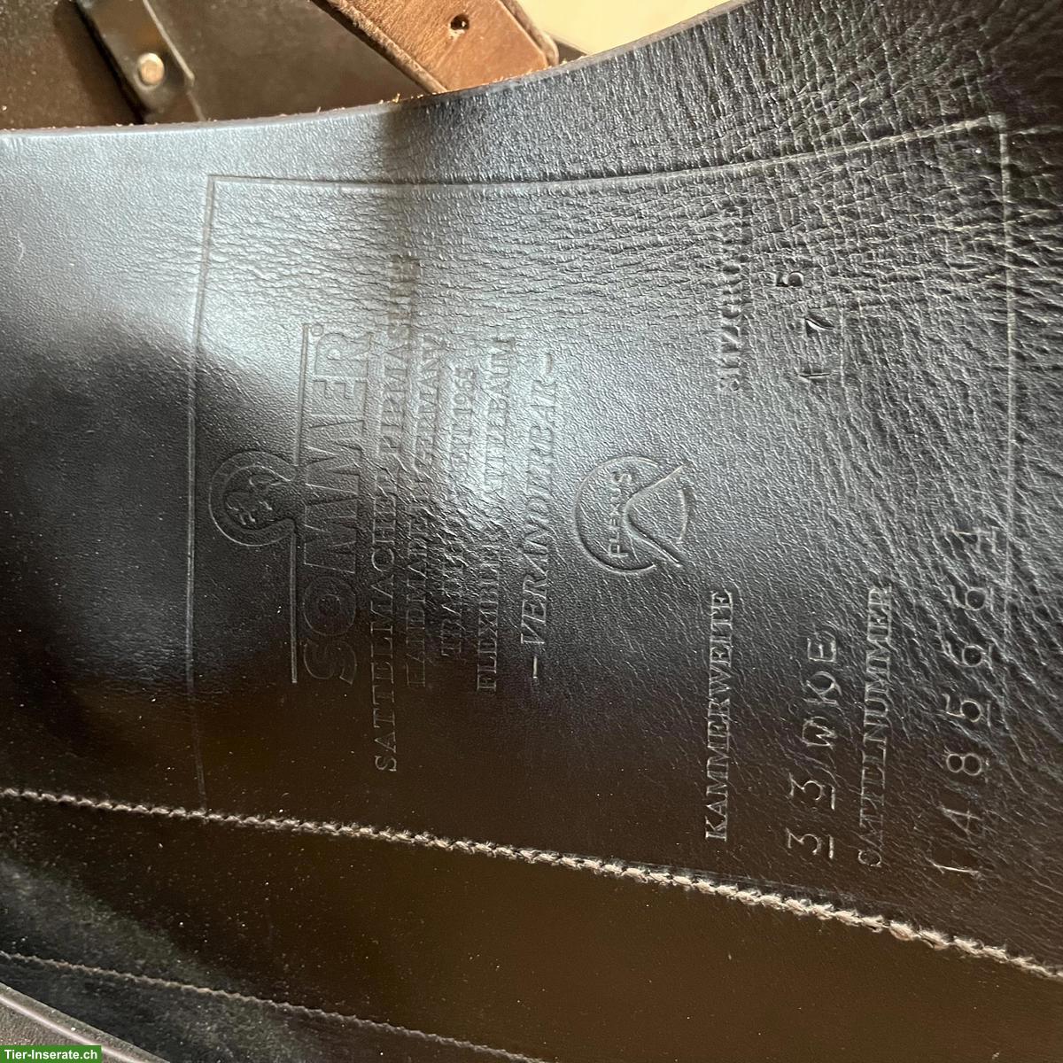 Bild 7: Sommer Sattel Diplomat WKE, 17.5 Zoll