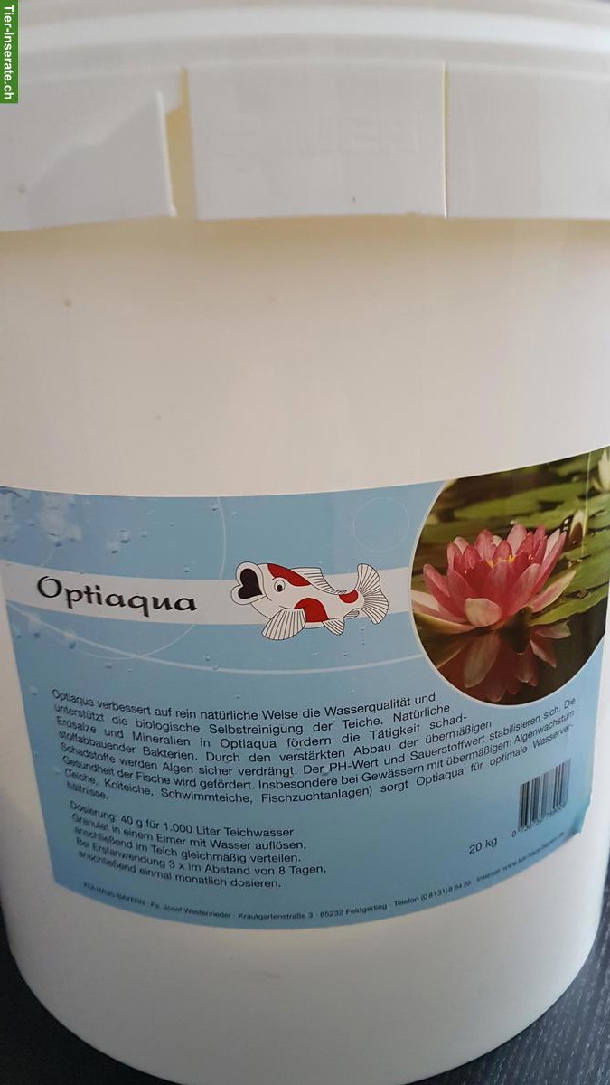Optiaqua Granulat 9kg, Wasserqualität verbessern