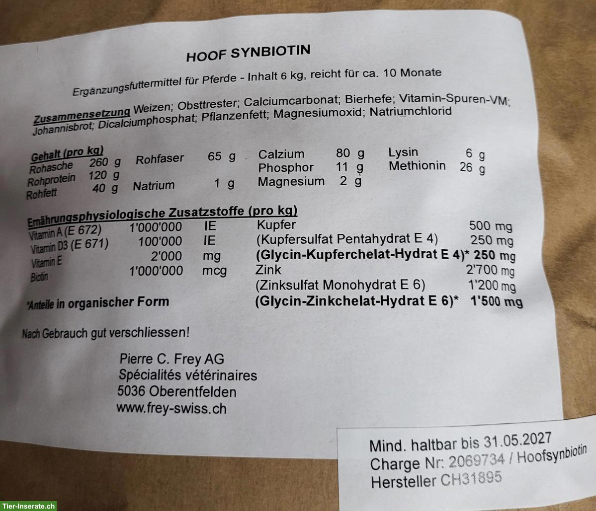 Bild 3: Hochwertiges Pferde-Mineralfutter zu verkaufen