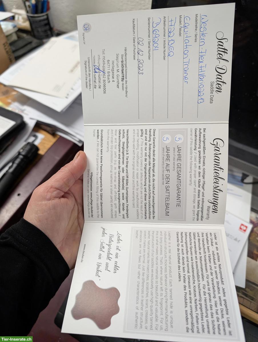 Bild 2: Westernsattel Deuber Flexfit Vario