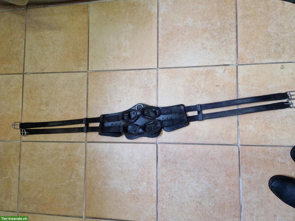 Bild 2: Stübben Sattelgurt Freedom 125cm, inkl. Lammfell-Polster