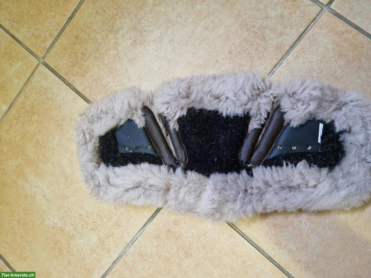 Bild 5: Stübben Sattelgurt Freedom 125cm, inkl. Lammfell-Polster