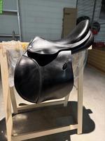 Prestige Springsattel Roma Jump, schwarz