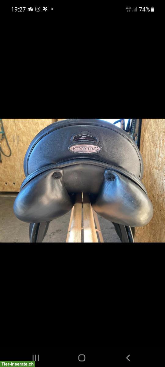 Bild 2: Euroriding Dressursattel in Top Zustand
