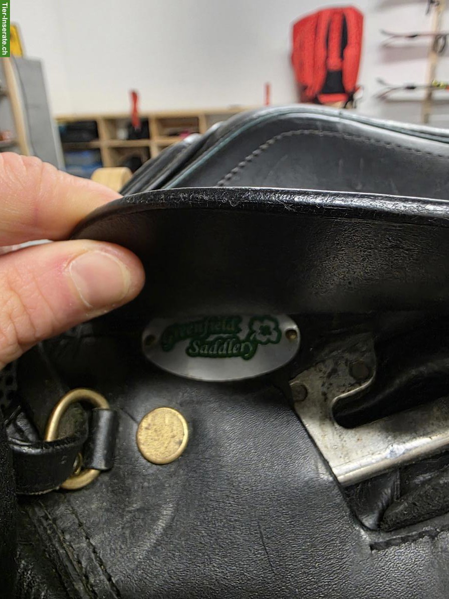 Bild 3: Springsattel Greenfield Saddlery 17 Zoll zu verkaufen
