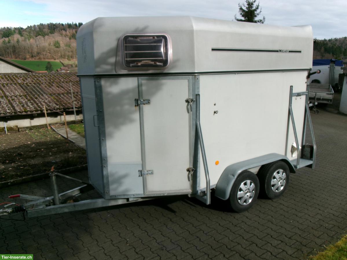 Bild 6: 2er Pferdeanhänger Weijer 2500 frisch ab MFK