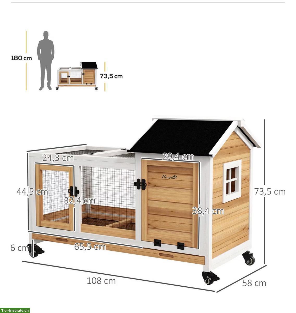 Neuer Zwergkaninchenstall zu verkaufen