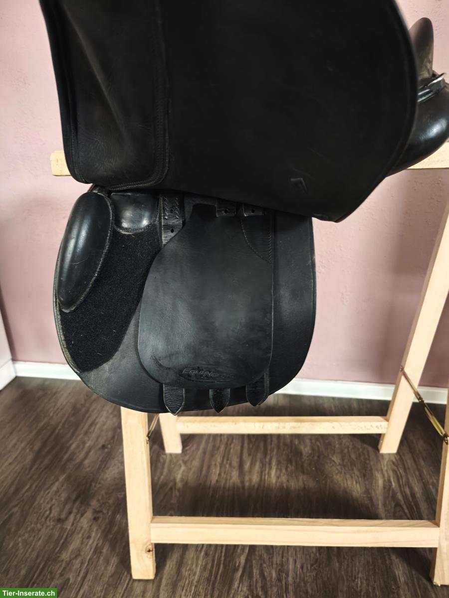 Bild 9: Equinomic VSD Sattel 17 / 17.5 Zoll Vielseitigkeitssattel VS
