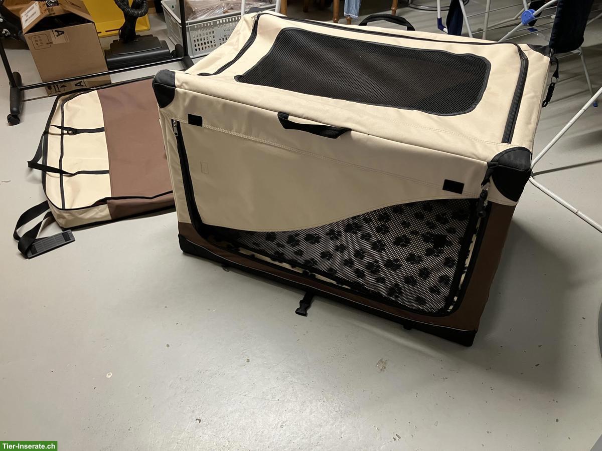 Neuwertige Hunde Softbox, zusammenfaltbar