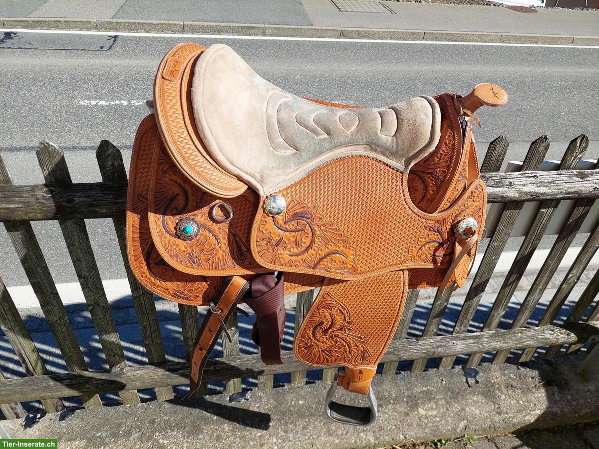 Bild 2: Barefoot Westernsattel Virginia Rose Gr. 2