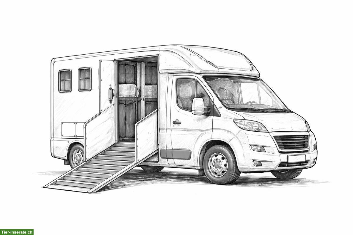 Vermiete Selbstfahrer Pferdetransporter Sins Zug, Luzern, Zürich