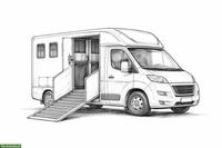Vermiete Selbstfahrer Pferdetransporter Sins Zug, Luzern, Zürich