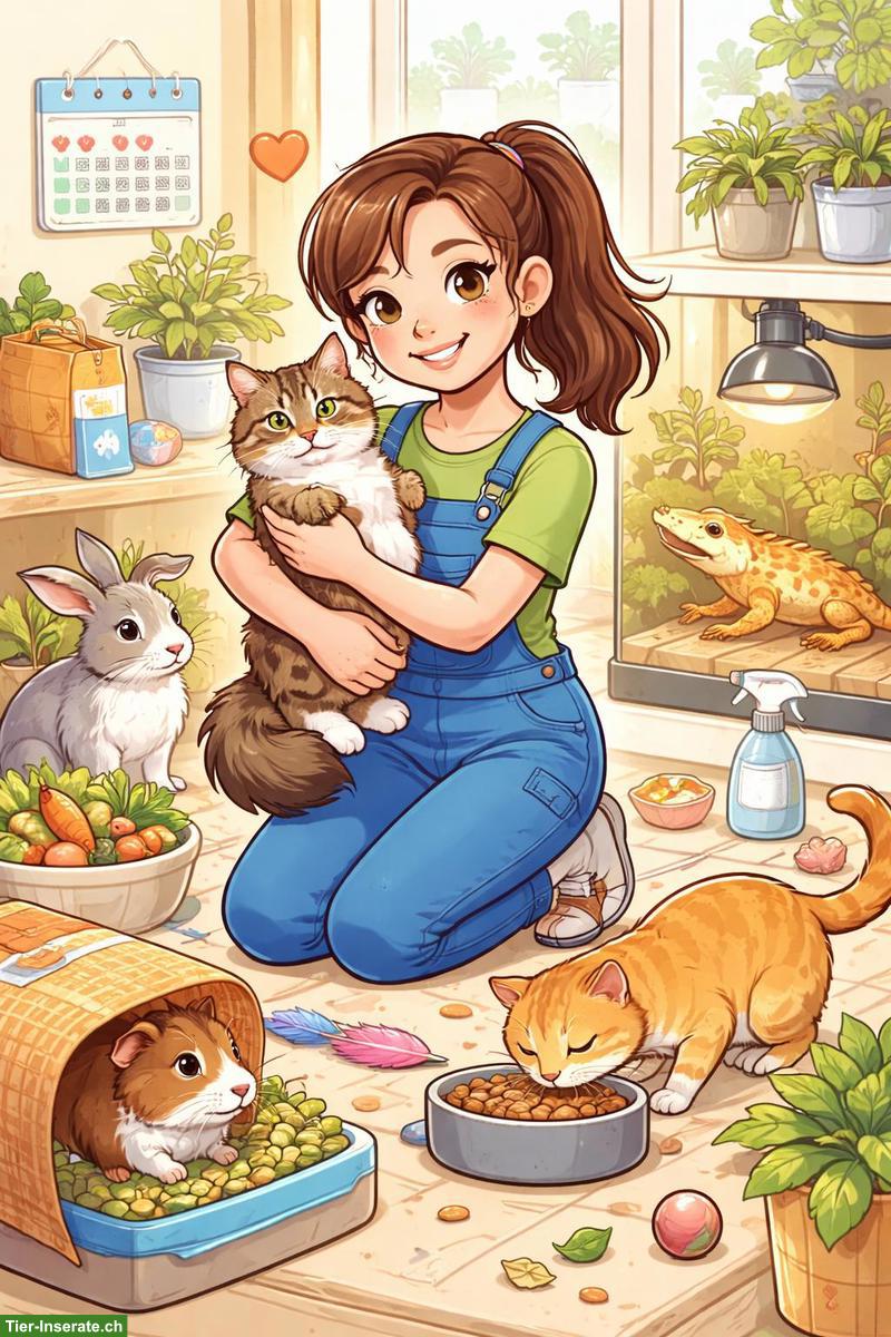 Tierbetreuung, ruhig und erfahren, auch für sensible Tiere