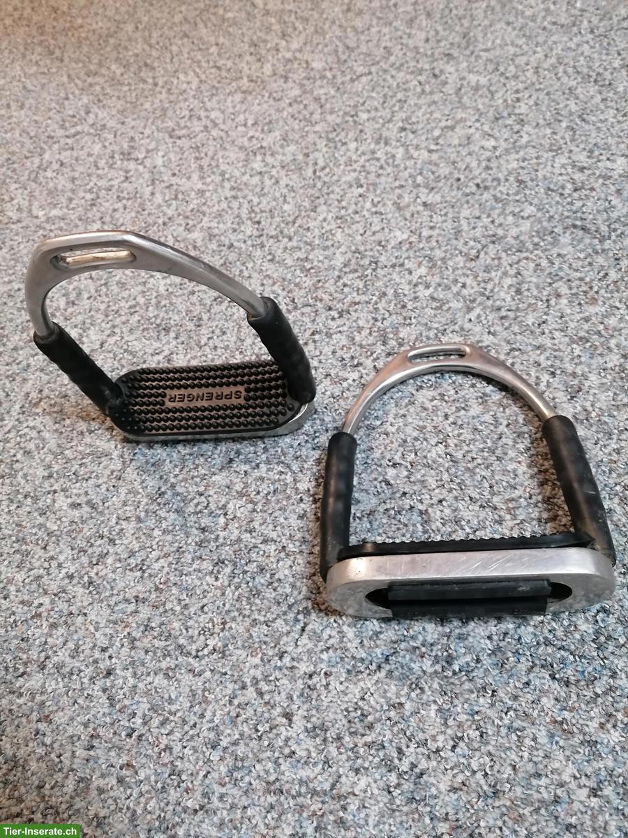 Claridge House Steigbügelriemen & Sprenger Gelenksteigbügel