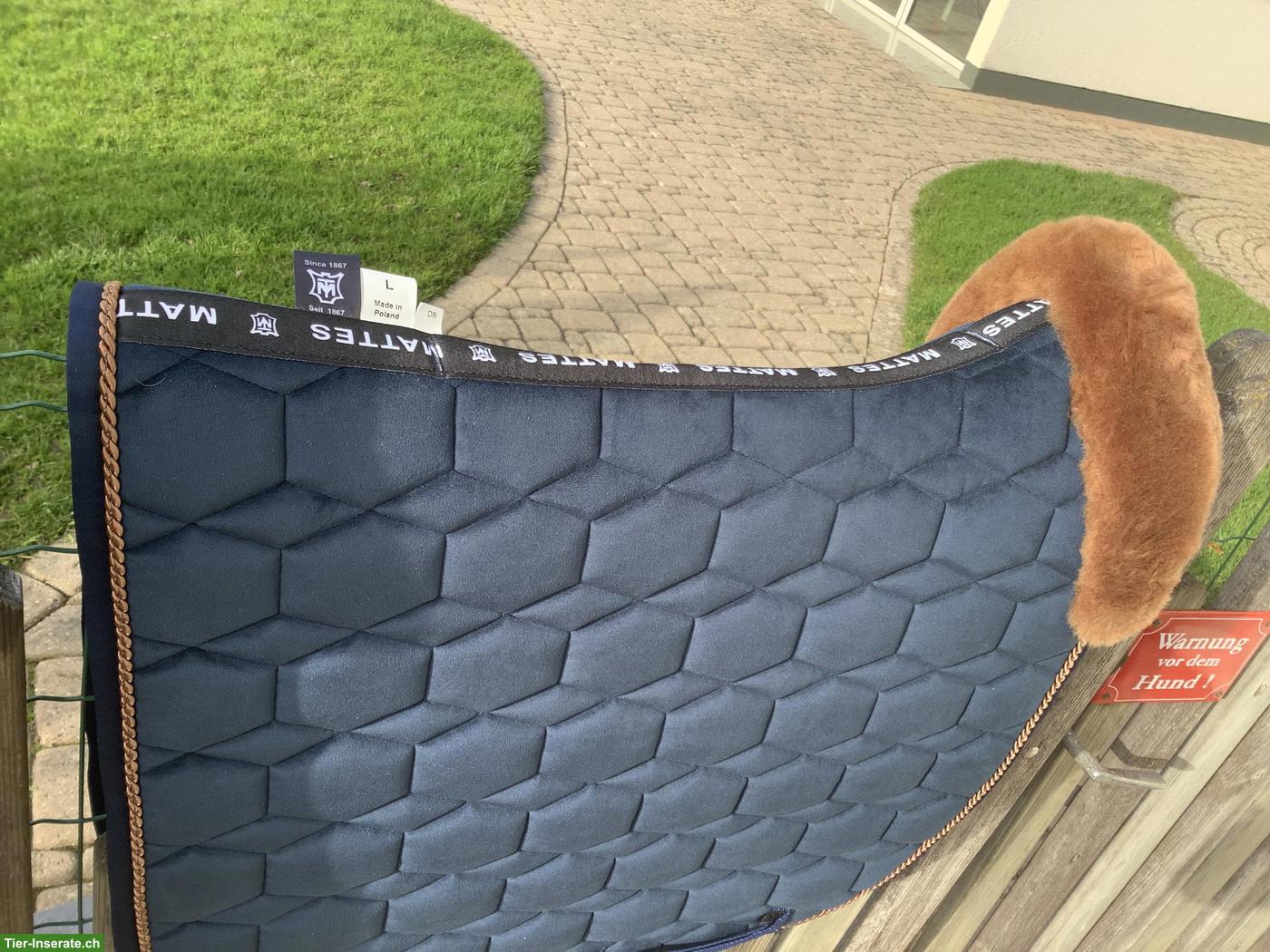 Bild 8: Mattes Dressur Schabracke Eurofit Gr. L, neu