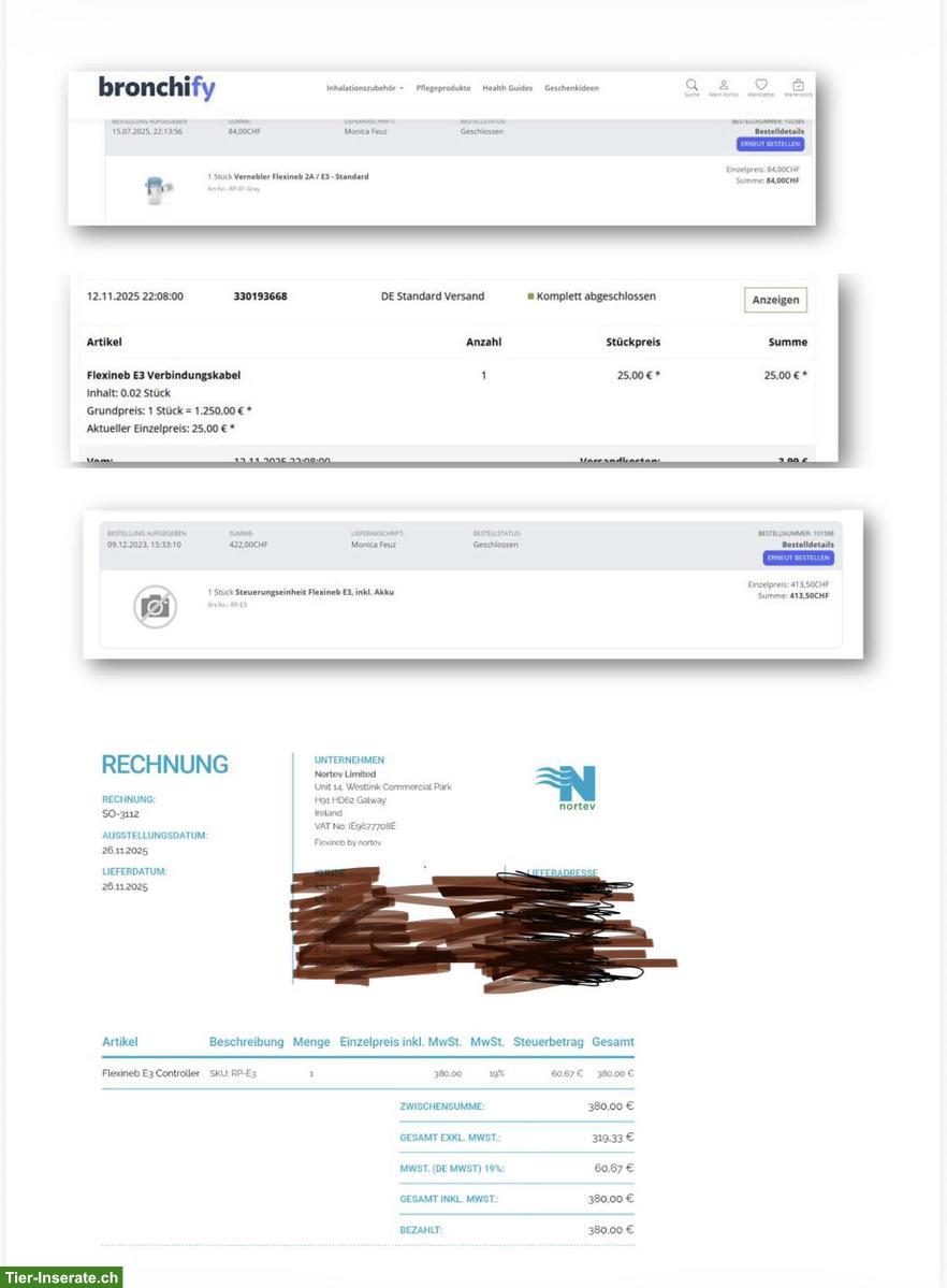 Bild 5: Flexineb E3 zu verkaufen, sehr umfangreiches Set