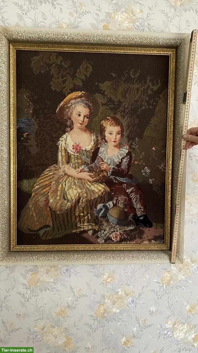 Bild 4: Handgemachte Gobelin Stickerei