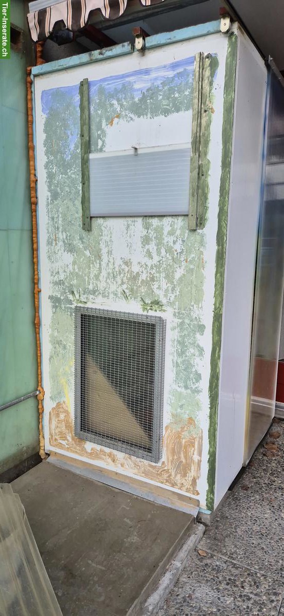 Tierhaus/Vogelhaus mit Standheizung, für Papagei geeignet