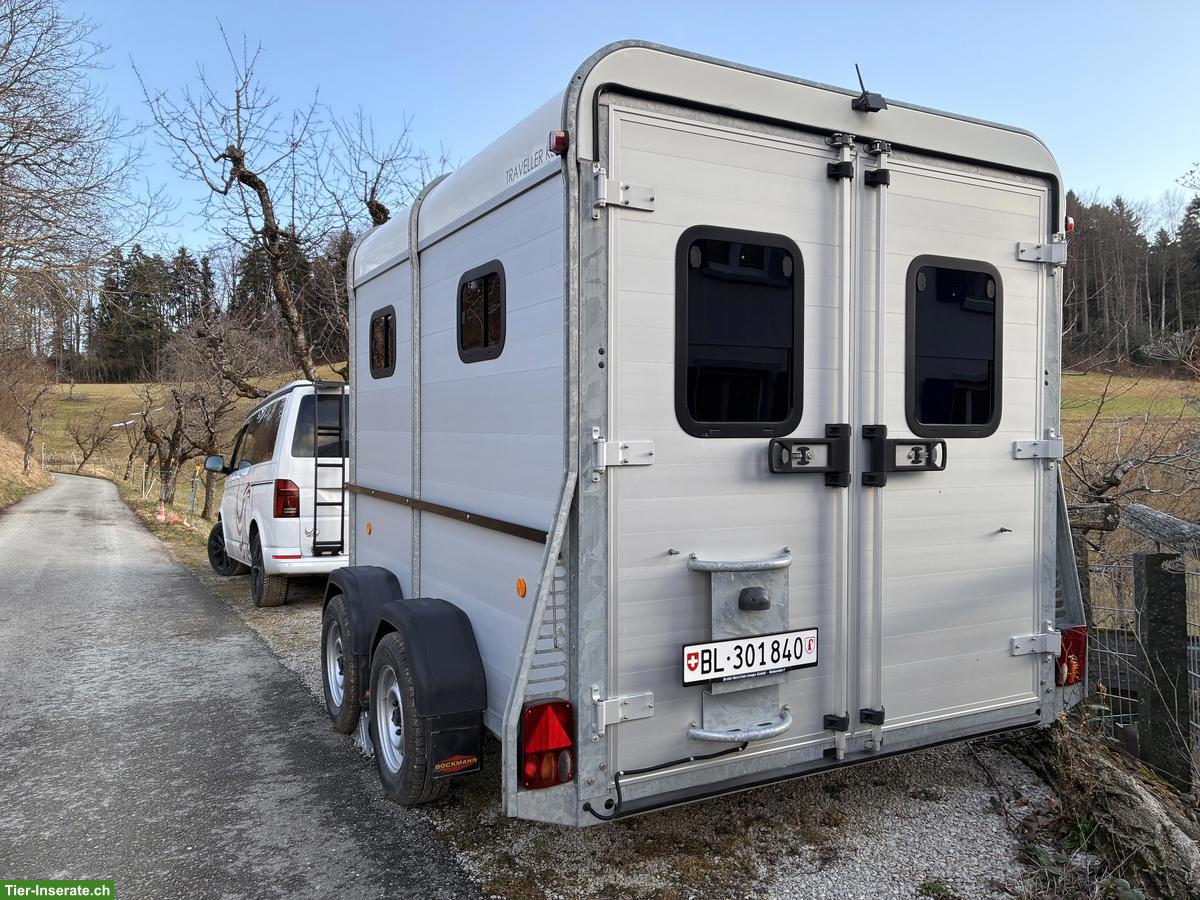 Bild 2: Kleinpferdeanhänger Böckmann Traveller K3, Alu