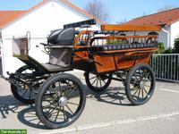 Trainingswagen Kutsche Einspänner zu verkaufen