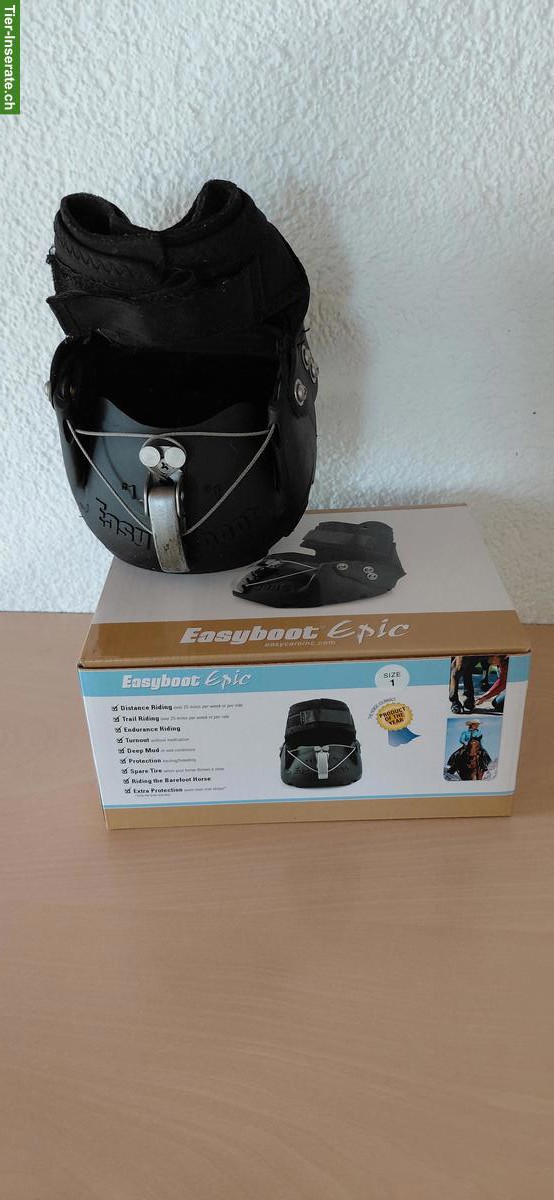 Bild 2: Hufschuhe Easyboot Epic Grösse 1 zu verkaufen