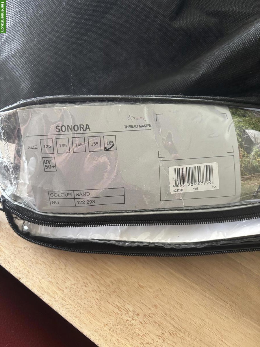 Thermomaster Ausreitdecke mit Halsteil