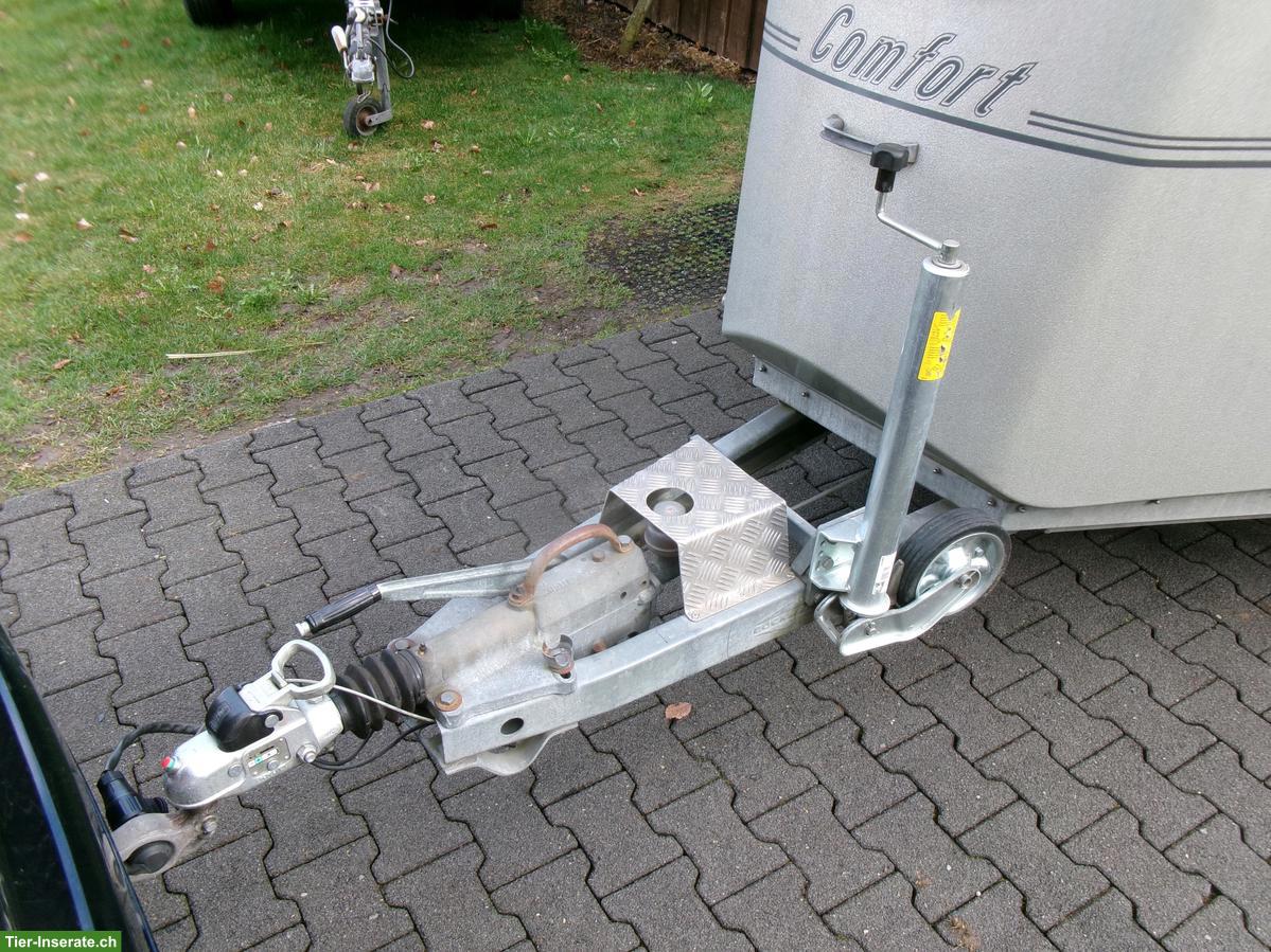 Bild 4: Böckmann Comfort 2er Pferdeanhänger Vollpolyester frisch ab MFK