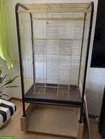 Grosse Zimmervoliere auf Rädern, gebraucht