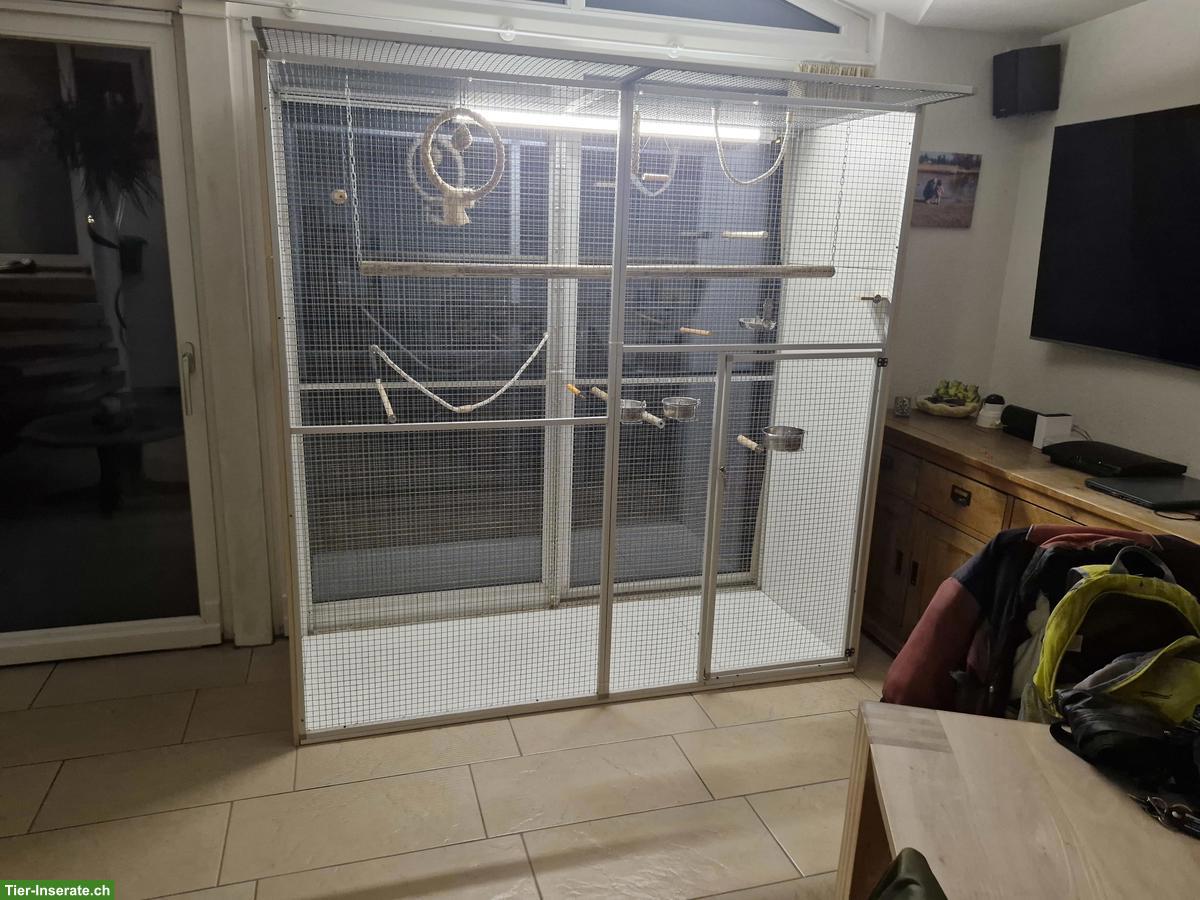 Bild 2: Vogelvoliere zu verkaufen, ideal für Papageien