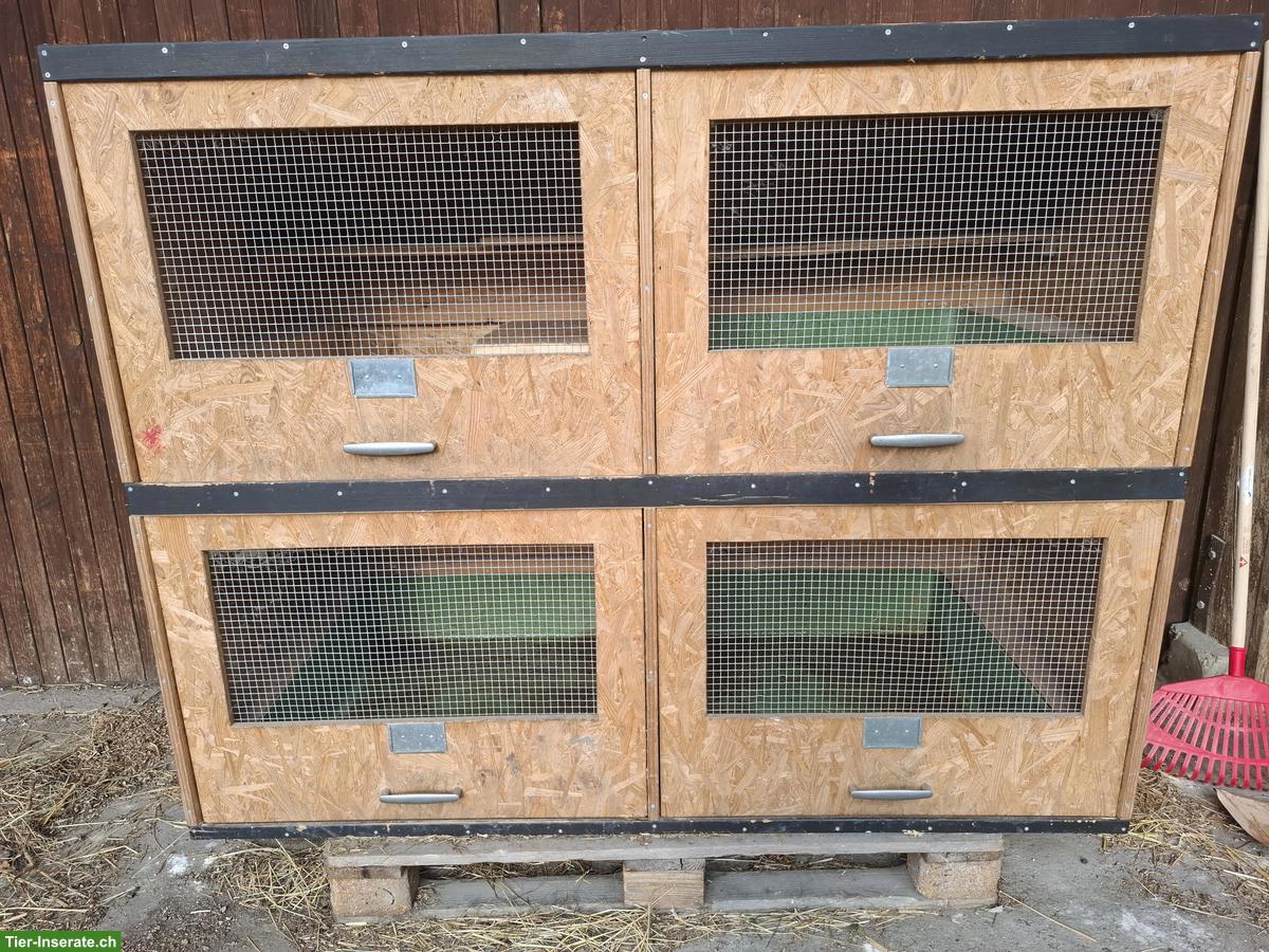 Kaninchenstall günstig zu verkaufen