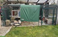 Aussengehege für Hühner oder Kaninchen, 3x2m
