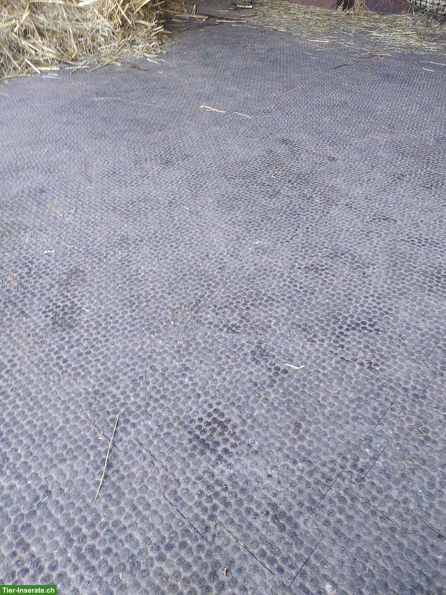 Puzzle-Gummimatten für Pferdestall zu verkaufen