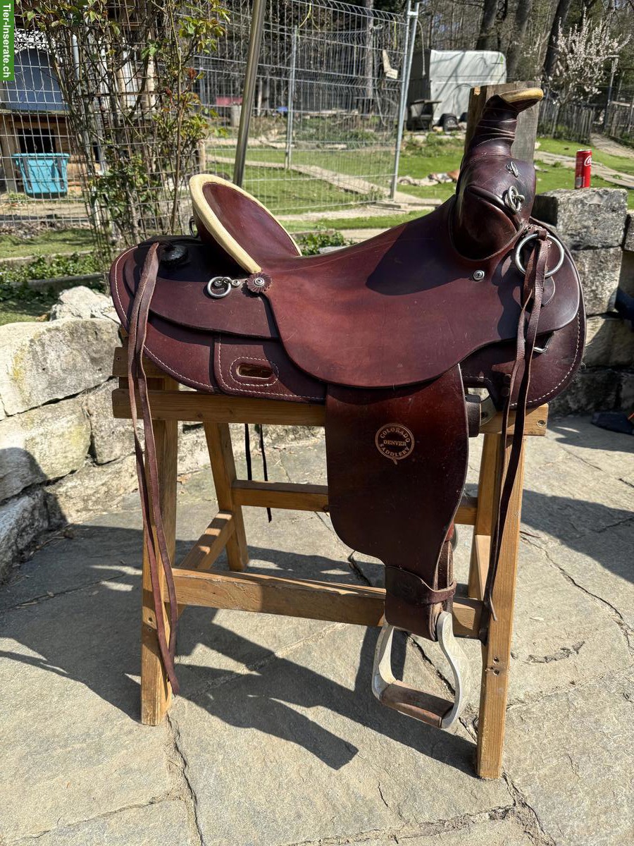 Colorado Saddlery Westernsattel mit Zertifikat, 16 Zoll