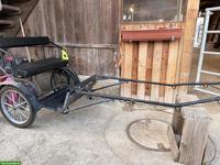 Sulky für Ponys (einspännig) zu verkaufen