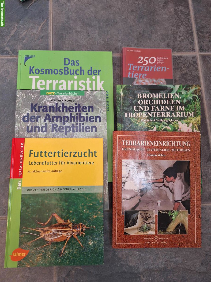 Bild 5: Diverse Bücher Terraristik/Amphibien/Reptilien abzugeben