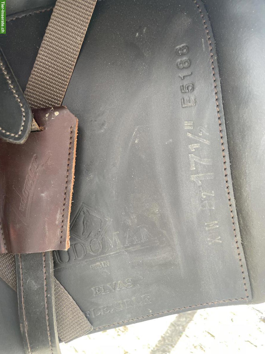 Bild 2: Ludomar Elvas Flex Sattel, 17.5 Zoll, neuwertig