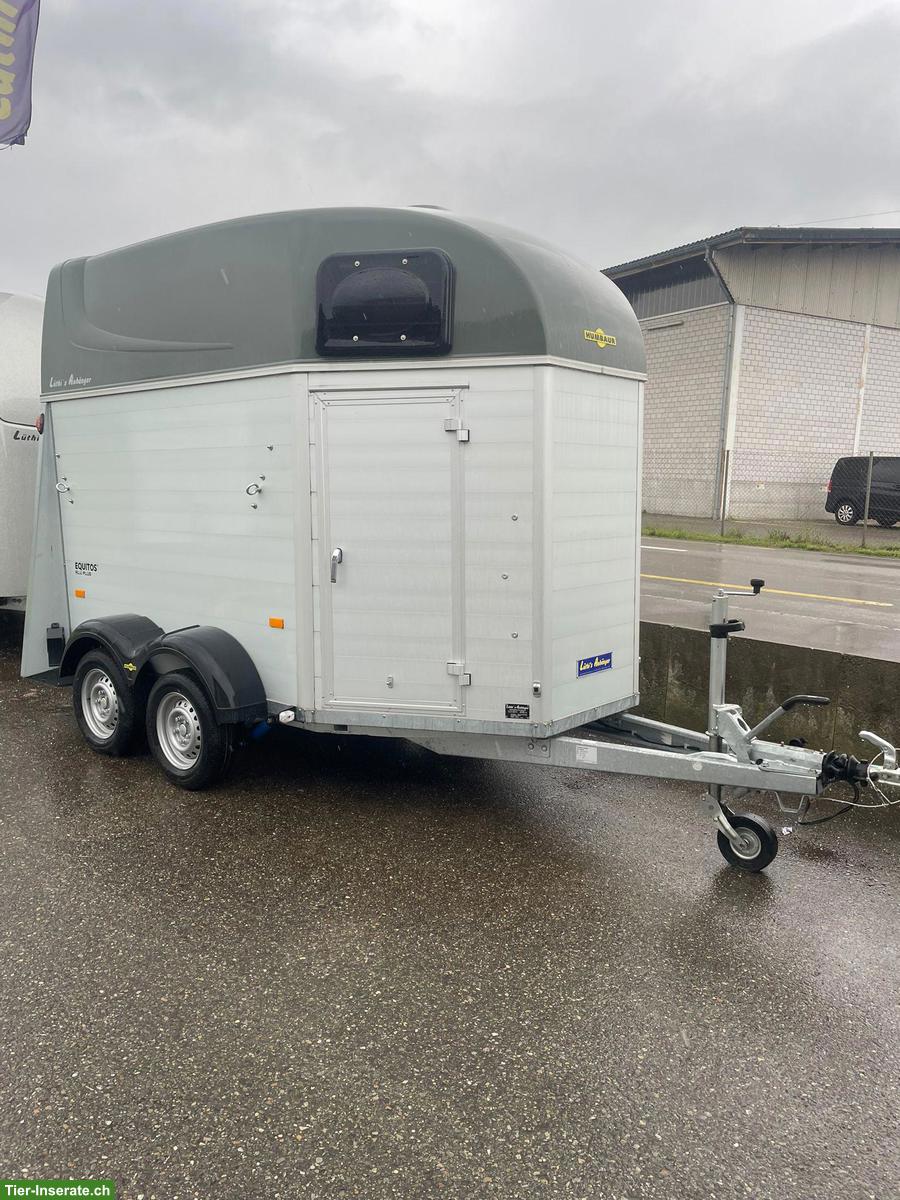 Humbaur Pferdeanhänger HP 2000 Equitos Alu zu verkaufen