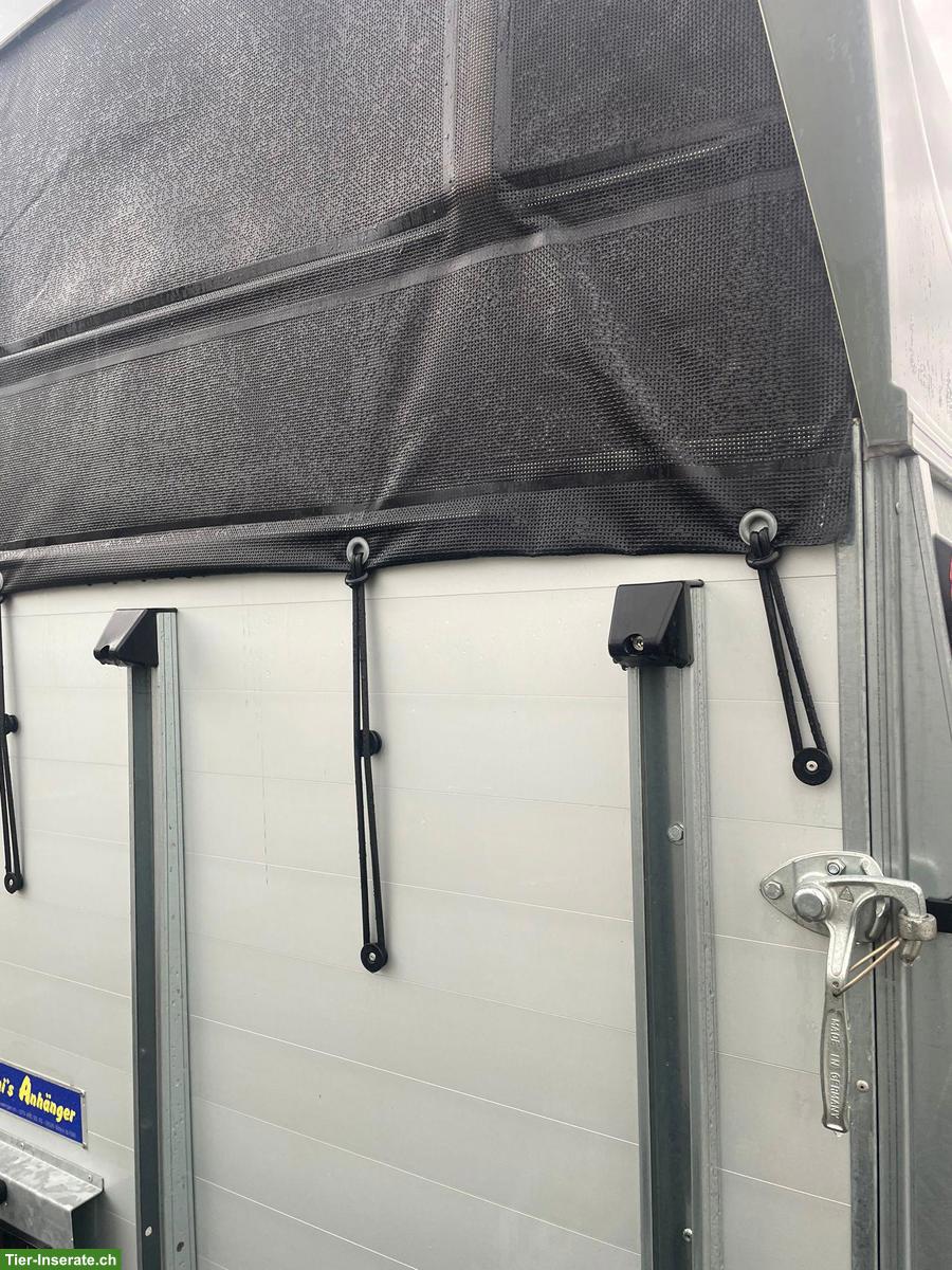 Bild 5: Humbaur Pferdeanhänger HP 2000 Equitos Alu zu verkaufen