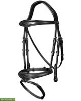 Dyon Trense Anatomic Flash NEC, englisch kombiniert, schwarz, Full