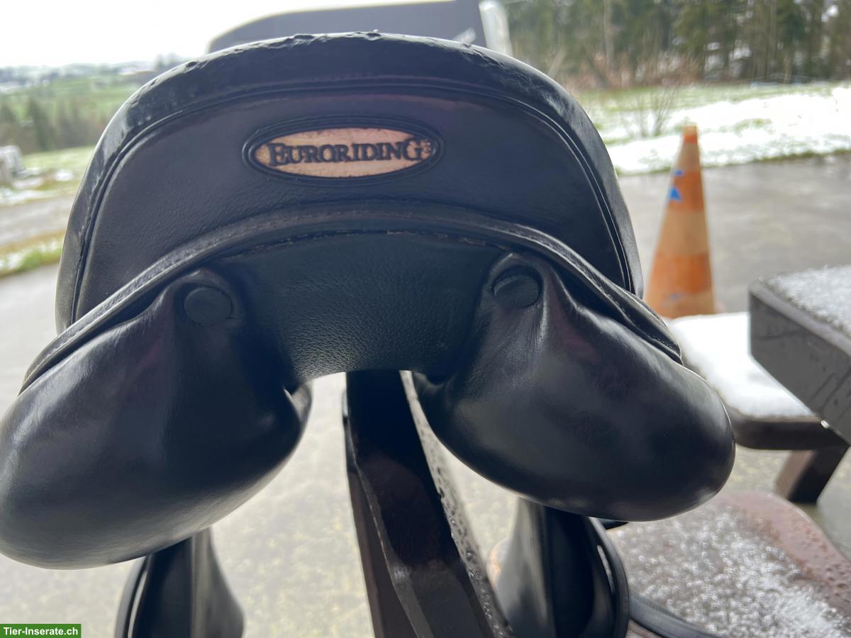 Bild 3: Prestige Springsattel Euroriding Roberto 17 Zoll