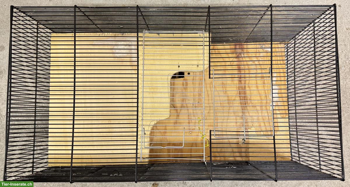 Bild 2: Hamsterkäfig mit Zubehör abzugeben