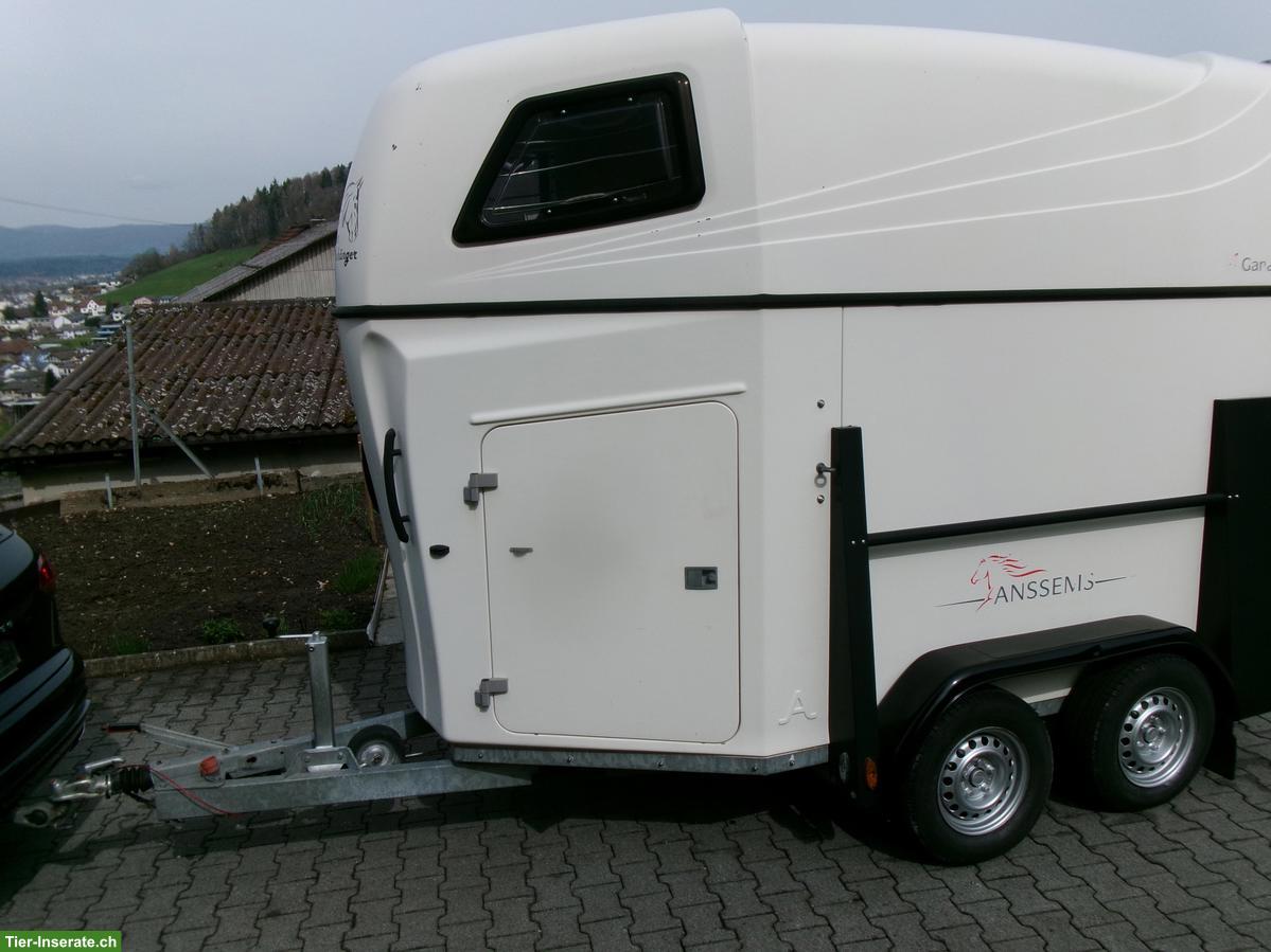 Bild 6: 2er Pferdeanhänger Vollpolyester frisch ab MFK