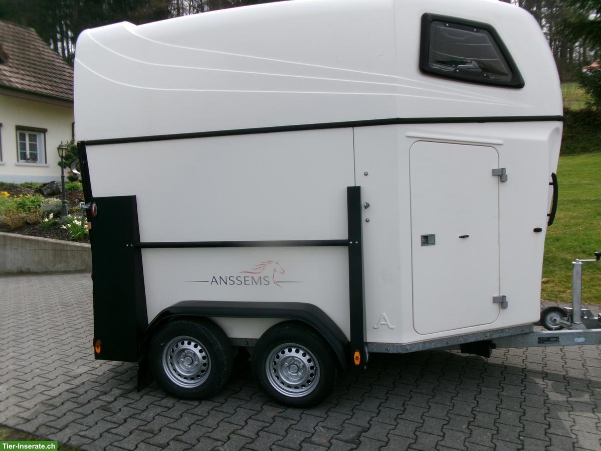 Bild 7: 2er Pferdeanhänger Vollpolyester frisch ab MFK