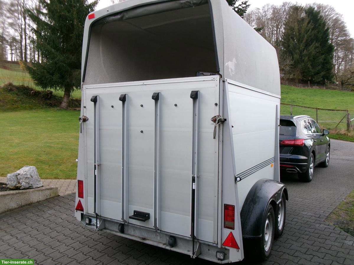 Bild 3: 2er Pferdeanhänger Aluminium frisch ab MFK